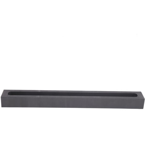 Moule en graphite pour lingots 250x30x20mm - Fonte or, argent, cuivre, aluminium - Moulage et raffinage