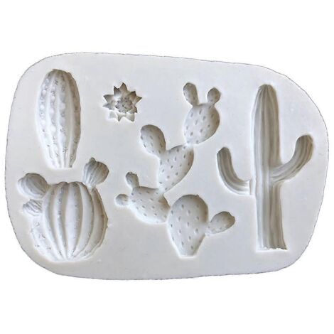 Moule en résine époxy cristalline pour plantes en pot, cactus, moulage en silicone, fait main, DIY