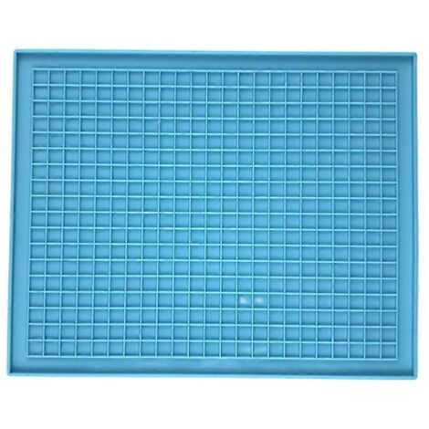 Moule en résine époxy pour sous-verre puzzle pixelisé DIY, moule en silicone pour coulée, sous-verre en silicone.