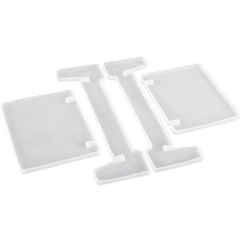 Moule en résine pour cadre photo, support de téléphone, support d'étagère de bureau, moule pour bricolage en silicone