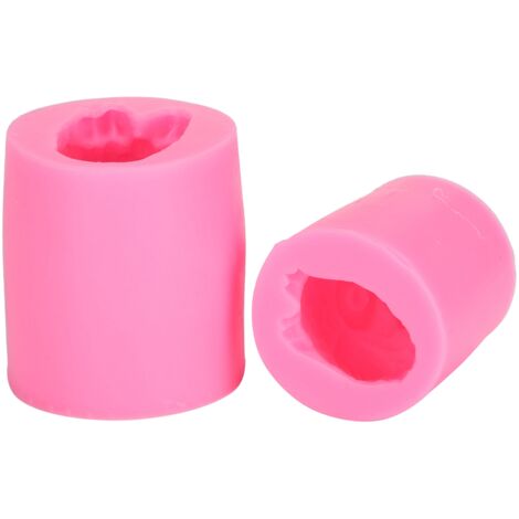 Moule en Silicone 3D Chouette pour Cire à Bougie, Savon Artisanal et Chocolat