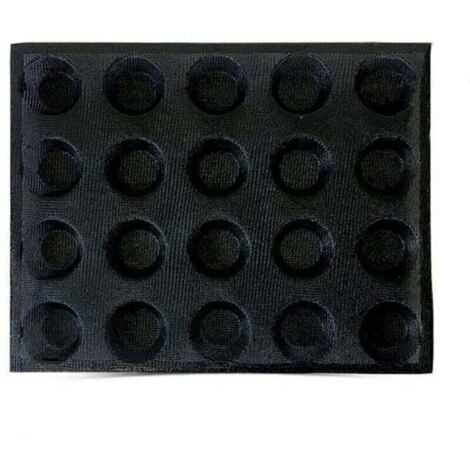 Moule en Silicone à 20 Trous Gâteau T Mini ModèLe de , XU,Pizza Hamburger Pain Outil Plateau Cuisson AntiadhéSif - KZQ