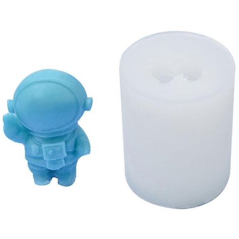 Moule en silicone astronaute pour résine époxy cristal DIY, outils de pâtisserie au chocolat