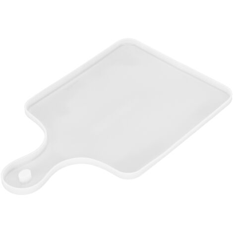 Moule en Silicone Carré pour Plateau de Service DIY avec Poignées et Trous - Idéal pour Fromage, Fruits et Snacks