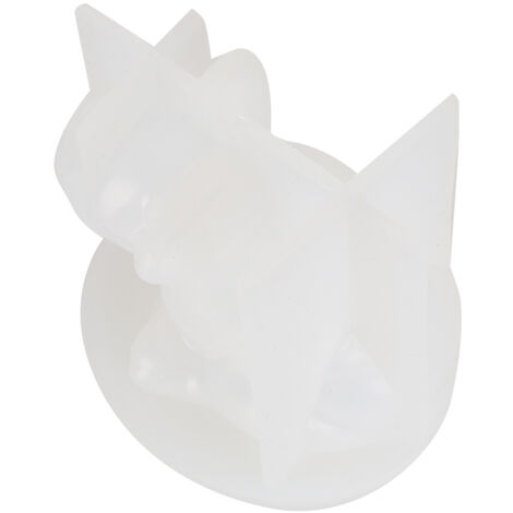 Moule en Silicone Cristal pour Plâtre Aromathérapie - Décoration DIY Animaux, Chien