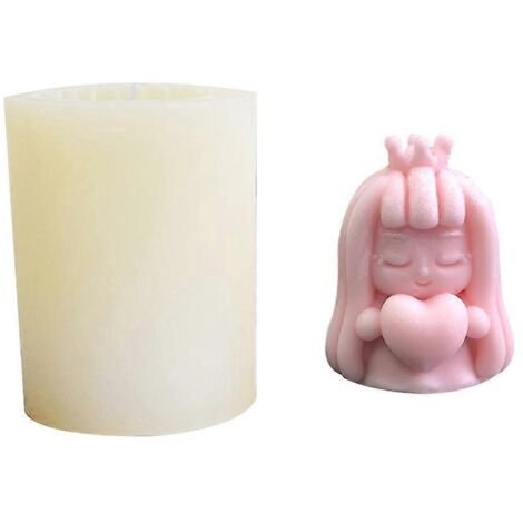 Moule en silicone mignon pour savon DIY, aromathérapie et plâtres décoratifs