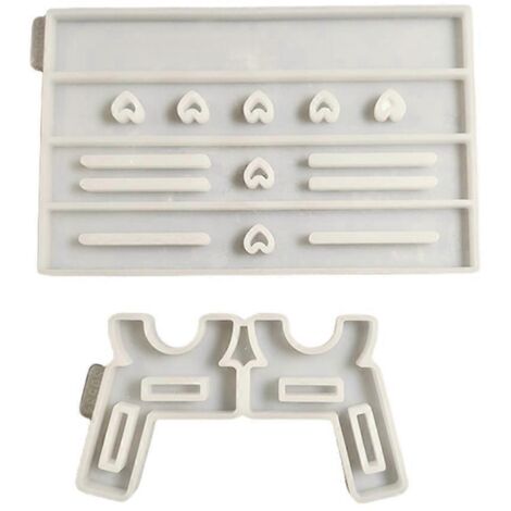 Moule en silicone pour banc de parc, moules de moulage faits main pour décoration intérieure --