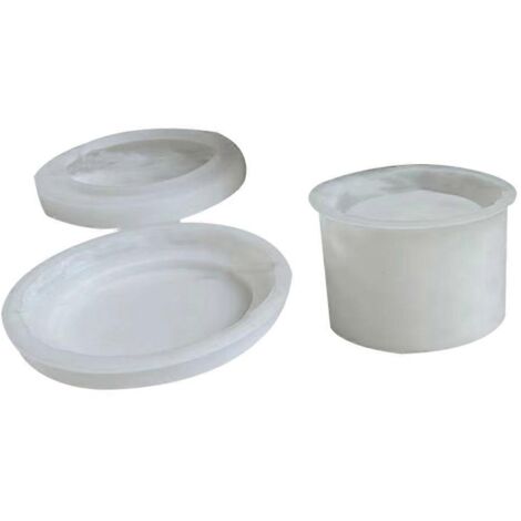 Moule en silicone pour bonbonnières en cristal, boîte de rangement, ornements en résine époxy