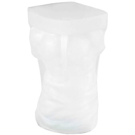 Moule en silicone pour bougies en forme de corps humain, résine époxy UV, plâtre, cire, savon, cristal, loisirs créatifs et décoration intérieure.