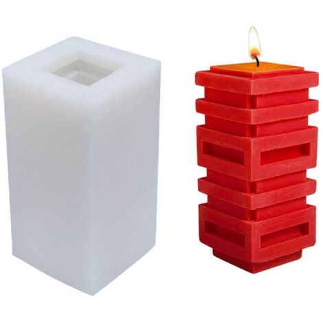 Moule en silicone pour bougies et savons DIY, motif Xi, tradition chinoise.