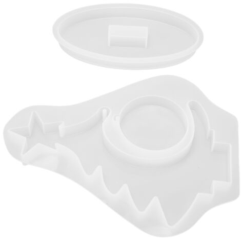 Moule en Silicone pour Cadre Photo Sapin de Noël - Réutilisable, Lavable, Idée Cadeau Fêtes