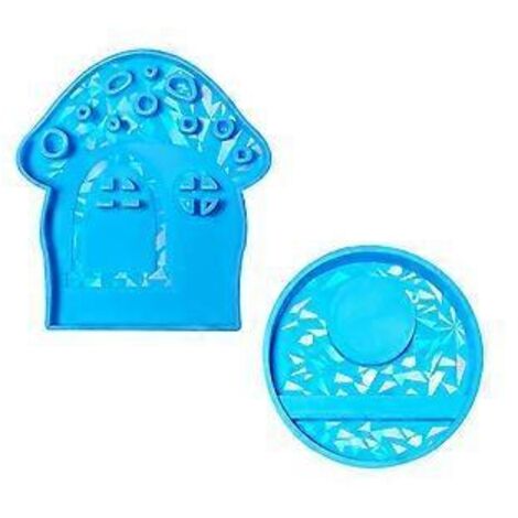 Moule en silicone pour inserts décoratifs de bougies, facile à utiliser, pour supports de bougies, moule robuste pour la création de supports de bougies en résine (Style 5)