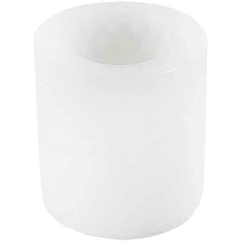 Moule en silicone pour la fabrication de bougies cylindriques, moule géométrique en silicone pour piliers, moule en argile pour savon et plâtre