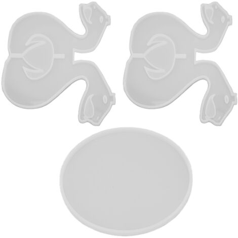 Moule en Silicone pour Pied de Pot de Fleurs - Création de Supports de Plantes Transparents