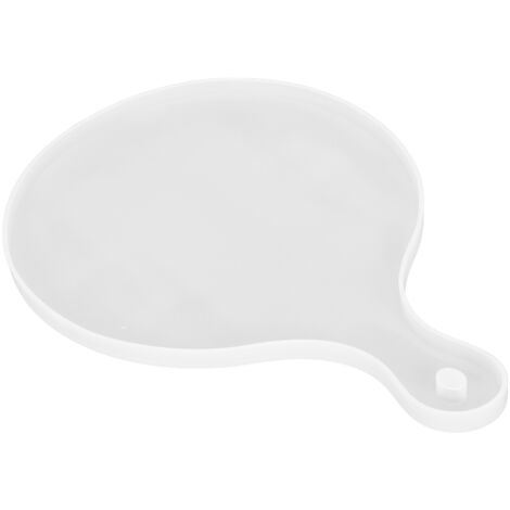 Moule en Silicone pour Plateau Rond DIY - Support pour Fromage avec Anses et Évacuation, Parfait pour Apéritifs et Fruits, Dessous de Verre Fonctionnel