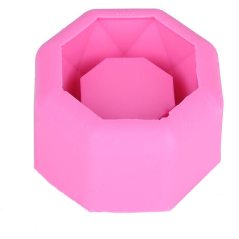 Moule en Silicone pour Pots de Fleurs DIY - Moule à Ciment pour Jardinières, Vases et Bougeoirs (BK1130)