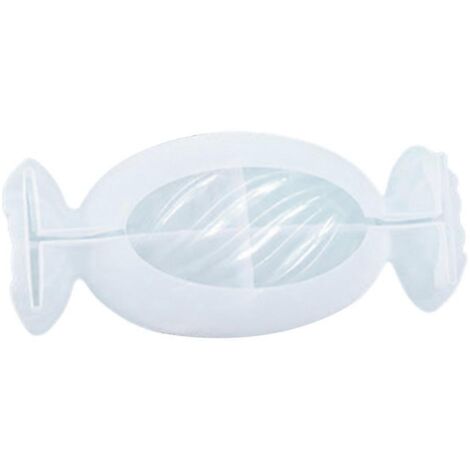 Moule en silicone pour résine époxy cristal, assiette à bonbons, outil de bricolage.