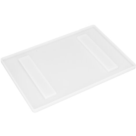 Moule en silicone pour résine époxy DIY - Support d'ordinateur de bureau - Décor de bureau créatif - 60-782