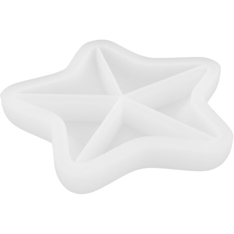 Moule en silicone pour résine époxy, série marine étoile de mer, bac de stockage DIY