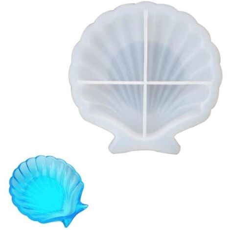 Moule en silicone - Résine Epoxy - 111x111mm - Couleur blanche - Pour adultes - Mixte