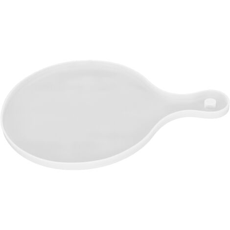 Moule en Silicone Rond pour Plateau de Service DIY - Planche à Fromage avec Poignées et Trous, Idéal pour Fruits et Snacks, Sous-verres Pratique