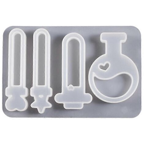 Moule en silicone sable mouvant, moule pour décoration faite main, cadeau de Saint-Valentin ou d'anniversaire
