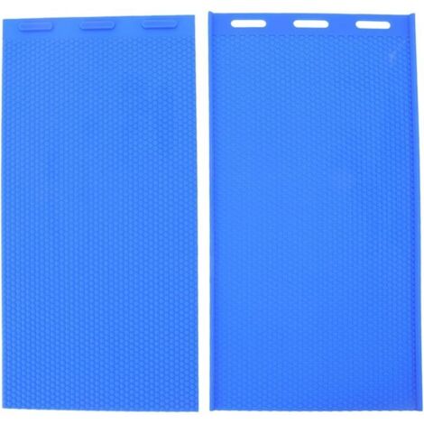 Moule en silicone souple pour cire d’abeille – Kit de 2 pièces pour estampage de cadres apicoles, outil artisanal idéal pour apiculteurs et créateurs