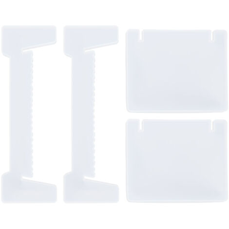 Moule en Silicone Transparent pour Étagère de Stockage Époxy DIY Artisanat Cadeaux Créatifs