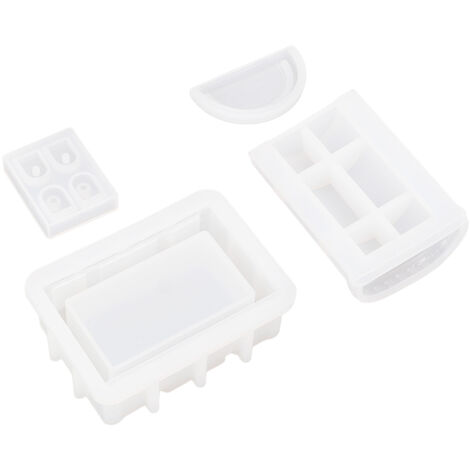 Moule en Silicone Trésor pour Résine Époxy, Résistant au Gel et à la Chaleur, Réutilisable pour Bijoux et Projets Créatifs DIY