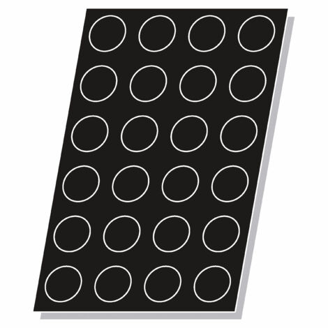 Moule Flexipan® Plaque Silicone 15 à 40 Minis Muffins - Pujadas