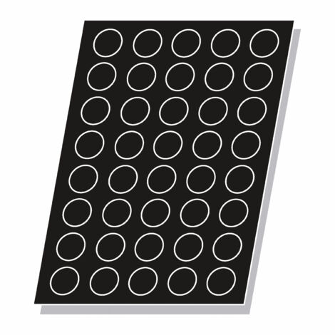 Moule Flexipan® Plaque Silicone 24 à 60 Tartelettes Rondes - Pujadas