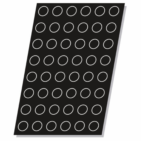 Moule Flexipan® Plaque Silicone 24 à 96 Demi-Sphères - Pujadas