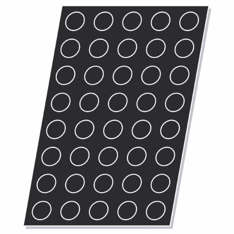 Moule Flexipan® Plaque Silicone 40 Cônes - Pujadas