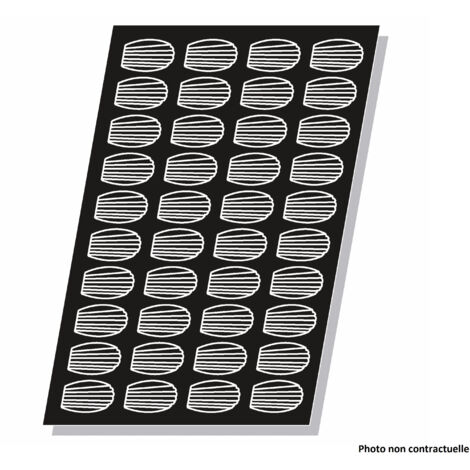 Moule Flexipan® Plaque Silicone 40 Madeleines - Pujadas