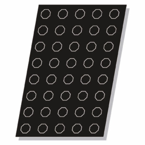 Moule Flexipan® Plaque Silicone 40 Octogones - Pujadas