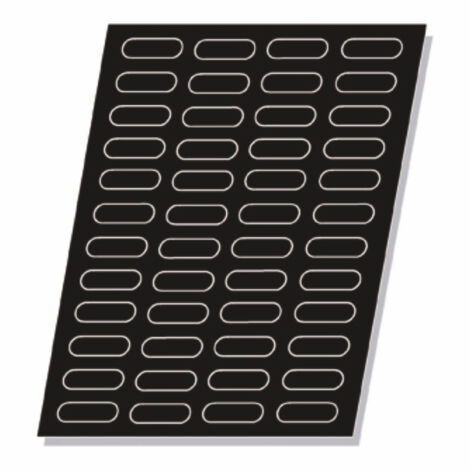 Moule Flexipan® Plaque Silicone 48 Mini Brioches - Pujadas