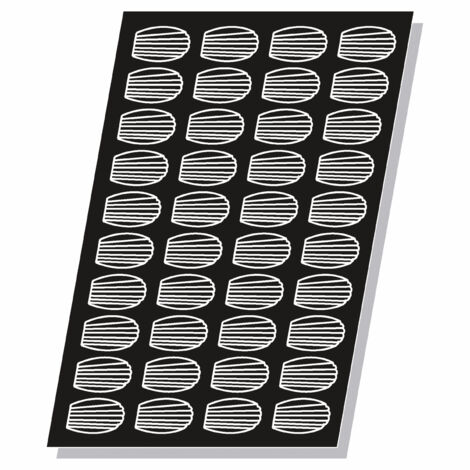 Moule Flexipan® Plaque Silicone 56 Madeleines - Pujadas