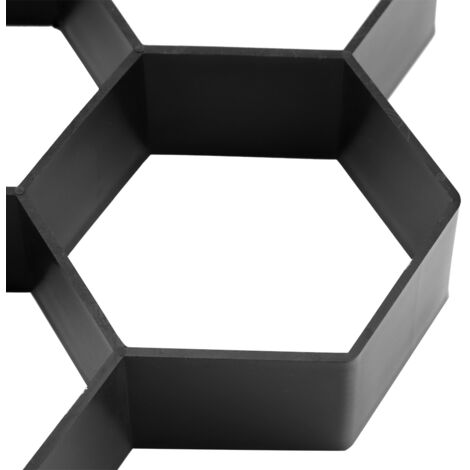 [Moule] Mold [Brique] Concrete Stepping Stone Maker [Hexagon] PP 29.5cm DIY Jardin
