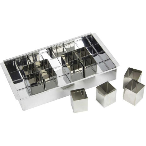 Moule Number Cake 12 Cubes