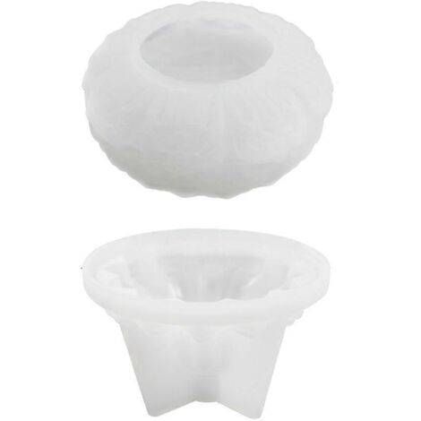 Moule porte-bougies pour la création de bougeoirs, plateau à bijoux, décoration de table pour mariage ou maison