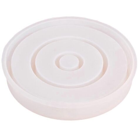 Moule pour bougeoir rond, moule en plâtre fait main pour béton, moule pour porte-rouge à lèvres