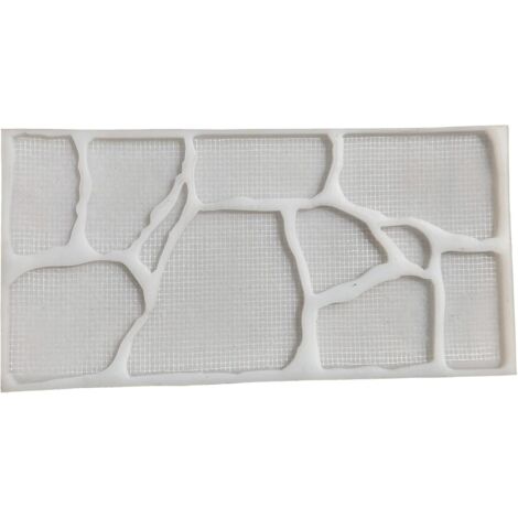 Moule pour Dalles en Beton, Moule pour Allée de Jardin, L 60 x W 30 cm, Réutilisable, Convient pour la Décoration d'allée de Cour(B)