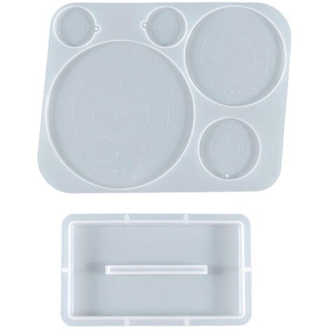 Moule pour lecteur multimédia, moules de moulage en résine silicone pour dessous de tasse, décoration murale suspendue