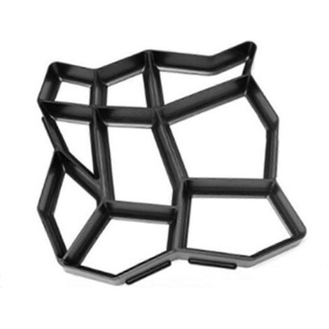Moule pour pavé en pierre, chemin piétonnier en béton, 9 grilles, allée de jardin DIY, moule à dalle pour trottoir extérieur.