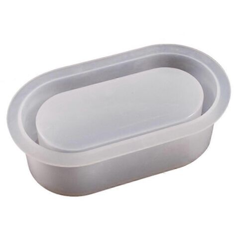 Moule pour pot de fleurs ovale, porte-pot de rangement, boîte de rangement, moule pour jardinière