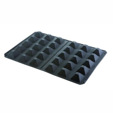 Moule Silicone 600 x 400 mm pour 30 Pyramides - Pujadas
