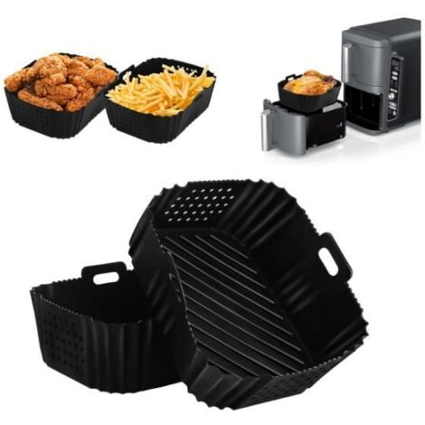 Moule Silicone Air Fryer pour Friteuse Generic Double Stack XL 9,5 L SL400EU, Sans BPA Accessoires Air Fryer, Plat Air Fryer Foodi