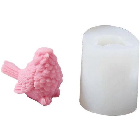 Moules à bonbons en forme d'oiseau, moules en silicone, outils de décoration de gâteaux, moules à fondant