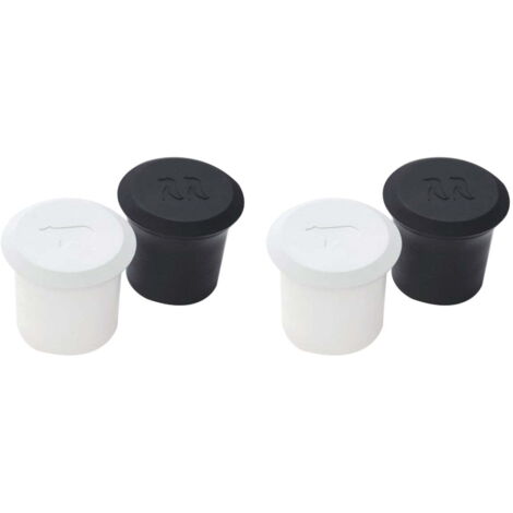 Moules à Glaçons Animaux Blanc et Noir, Lot de 2 Ours Polaire et Pingouin en Boîte PVC