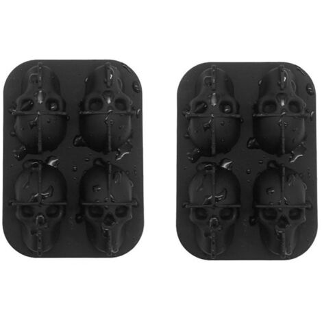 Moules à glaçons en silicone, lot de 2 moules à glaçons, bac à glaçons - Moules à glaçons en silicone, lot de 2 moules à glaçons, bac à glaçons
